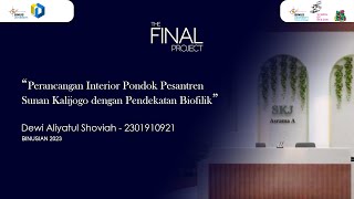 Perancangan Interior Pondok Pesantren Sunan Kalijogo dengan Pendekatan Biofilik