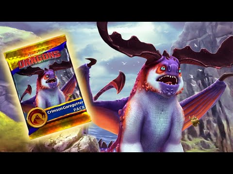 Crimson Goregutter Pack - Card Pack Showcase | Dragons: Rise of Berk