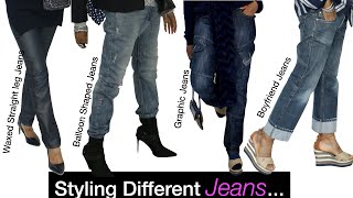 How to Style Different Types of Jeans, Giving each your Personal Touch | What I Wore In A Week