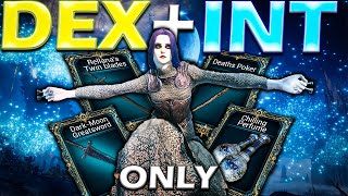 Elden Ring (+DLC) but I only level DEXTERITY+INTELLIGENCE!