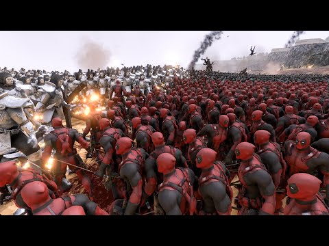 12000 Deadpools VS 11000 Soul Tyrants  - Ultimate Epic Battle Simulator 2 UEBS 2