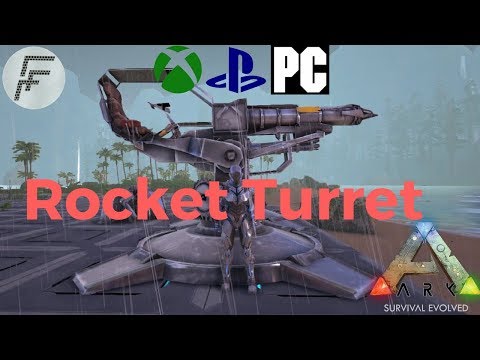 ARK: Survival Evolved How to Spawn the Rocket Turret
