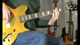 Phil Everly &amp; Cliff Richard - She Means Nothing To Me - Bass Cover