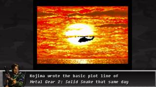Metal Gear 2 Solid Snake MSX overview