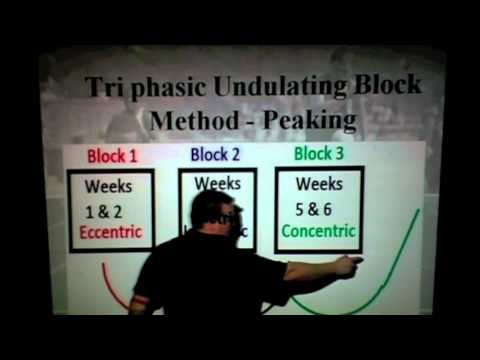 The Triphasic Undulating Block Method