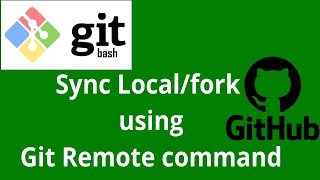 How to sync local/Fork Github repo using upstream method ?  | Common issue Faced by Developers | GIT