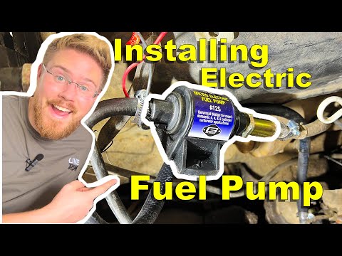 Installing An Electric Fuel Pump | The Meano Camino