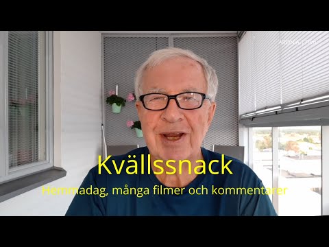 2021-07-17 KVÄLLSSNACK - Hemmadag, många filmer och massa kommentarer