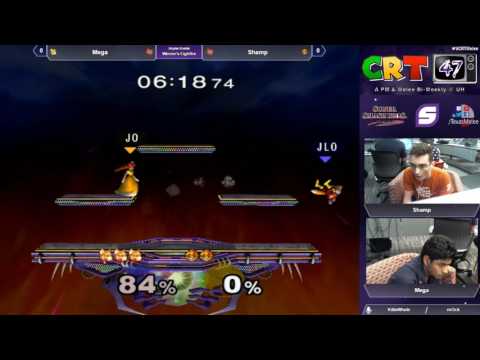 CRT47 WE: Mega (Fox) vs Shamp (Peach)