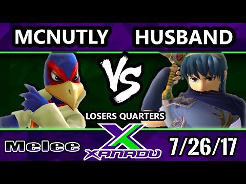 S@X 212 - McNutly (Falco) Vs. Husband (Marth) - Smash Melee Losers Quarters - SSBM