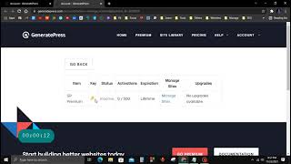 7412I will install GeneratePress Premium Theme for Lifetime (নিজের Buy করা)