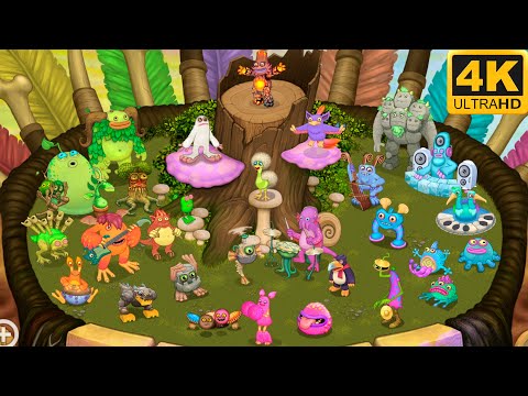 My Singing Monsters - Tribal Island (Full Song) 4k
