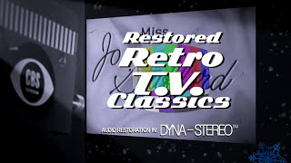 Restored Retro TV Classics - "Baby It's Cold Outside" CBS (1954) - The Jo Stafford Show [STEREO]