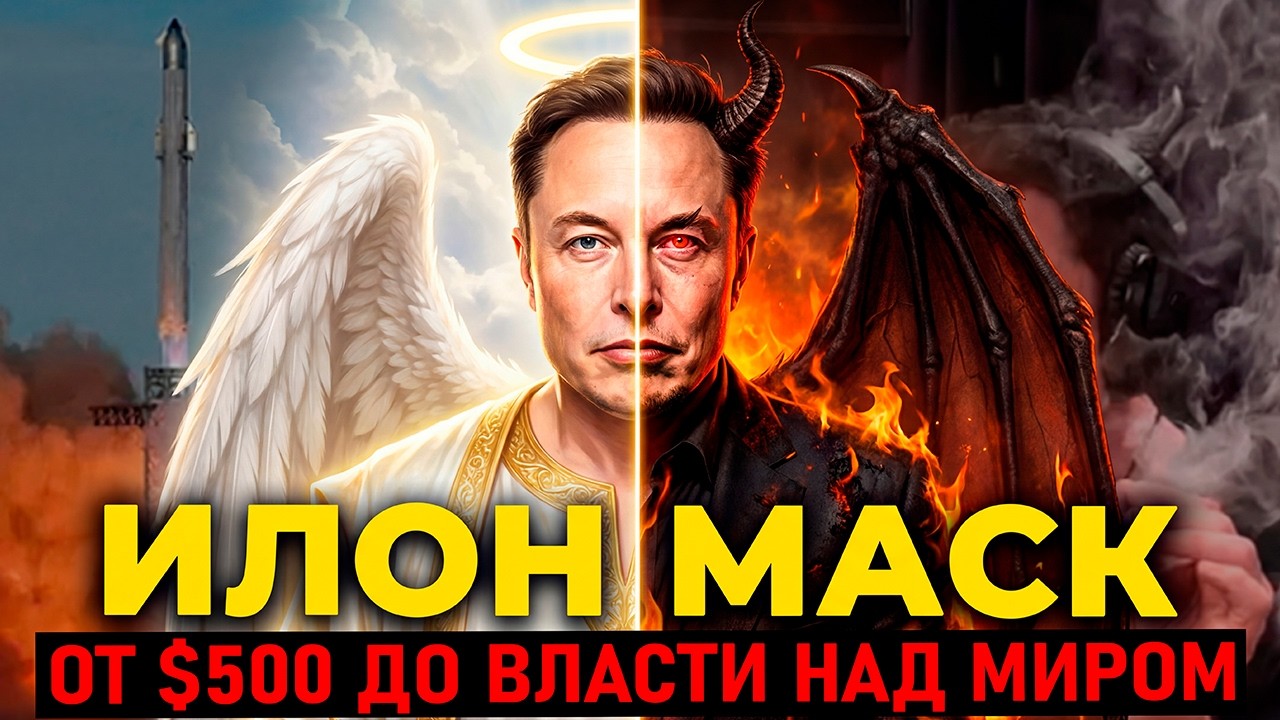ЧЕЛОВЕК, КОТОРЫЙ КУПИЛ ПРАВИТЕЛЬСТВО | Полная история Илона Маска — от $500 до 