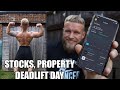 Investing Into Stocks + Property | Owning A Gym | DEADLIFT Pull Day