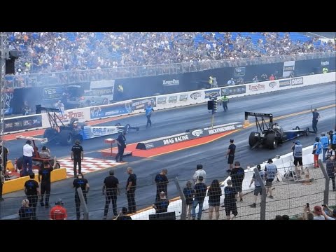 NitrOlympX 2022 - Top Fuel Dragster alle Finalläufe [Viertelfinale, Halbfinale, Finale]