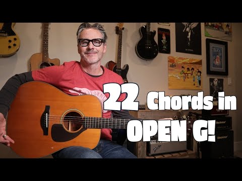 OPEN G Tuning | 22 Chords You Must Try Today
