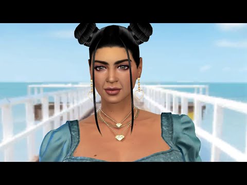 sims 4 high detail download brunette female Hilary Laurent by Bonita100 Cas Video Preview