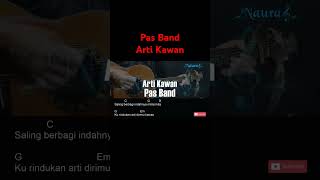 Download lagu Pas Band - Arti Kawan Guitar Chords Lyrics #shorts mp3