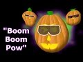 Boom Boom Pow Singing Pumpkins Halloween Light Show 2011