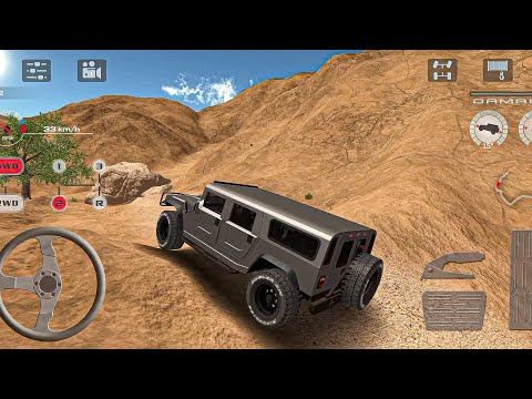 Off-road Drive Dessert | Hummer H1 | Level 4 !