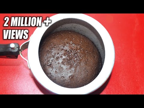 Chocolate Cake In Pressure Cooker - Easy Cooker Cake Recipe Without Oven - Sponge Cake Recipe