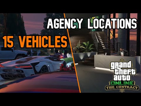 Gta 5 The Contract 15 New Vehicles & 4 The Agency Locations  - New DLC information Gta online