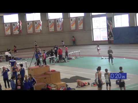 300m F - Final 3 - Firmin - Université McGill Rencontre ouverte MARTLET, Montréal 2015