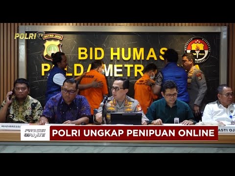 PRESISI UPDATE: DITRESSSIBER POLDA METRO UNGKAP PENIPUAN INVESTASI SAHAM DAN KRIPTO 02/05/25 (21.00)