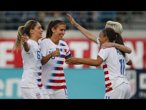 All goals USWNT 2018