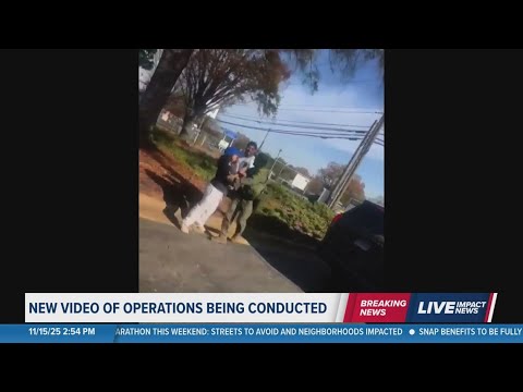 "I'm a U.S. citizen!" | Video shows Border Patrol agent grab, handcuff woman in Charlotte