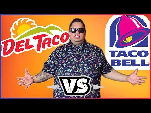 WHICH IS BETTER? Del Taco VS Taco Bell - Food Review!