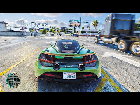 How We Expected GTA 5 Remastered To Look Like - RTX 3090 Ultra Realistic Graphics MOD [4K]