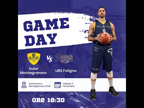 6^ giornata campionato serie C Gold: Sutor Montegranaro - UBS Foligno