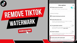 How to Remove Watermark from TikTok Videos