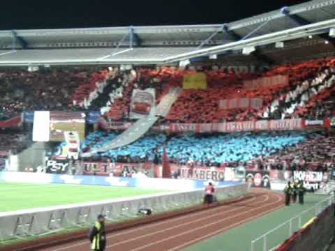 Ultras Nürnberg Choreographie UEFA CUP 2007
