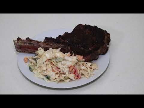 Beef Prime Rib and Salad