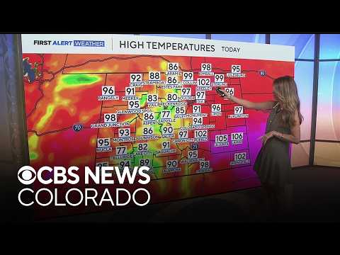 Colorado Weather Map