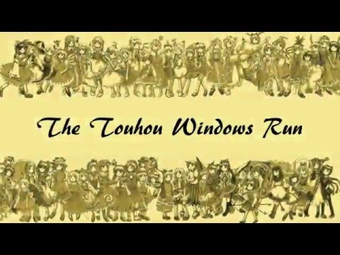 Touhou Windows Run - Legacy of Lunatic Kingdom - Intro