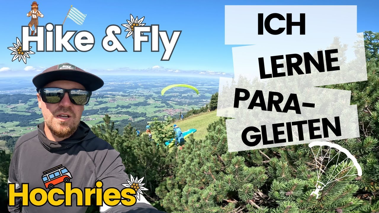 Hike and Fly auf der Hochries 🇩🇪 : Schweiß, Steilheit und das Chiemssee-Panorama ! 🪂🏔️💦