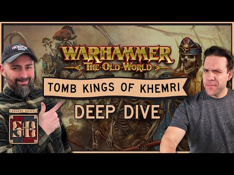Tomb Kings of Khemri List Building Strategies | Warhammer the Old World | Deep Dive