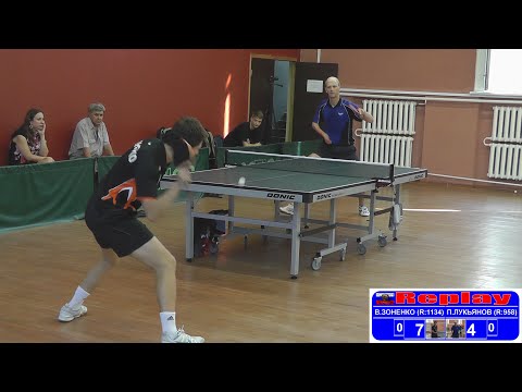 Валерий ЗОНЕНКО vs Павел ЛУКЬЯНОВ, Турнир Master Open, Настольный теннис, Table Tennis