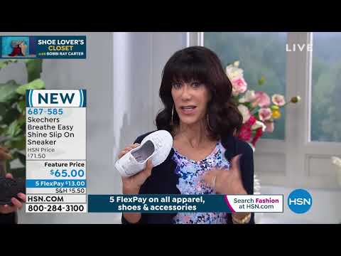 Skechers Breathe Easy Shine Slip-On-Sneaker