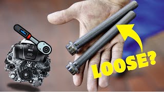 Loose engine head bolts: SYMPTOMS and Consequences