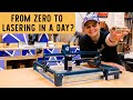 BEGINNER Laser Engraving and cutting tutorial with the Sculpfun S9
