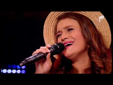 Indila - ”Dernière danse”. Vezi aici cum cântă Izabela Simion, la X Factor!