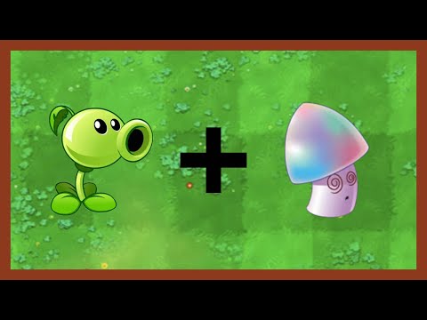 Plants vs Zombies MOD New Plants (Hypno Peashooter)