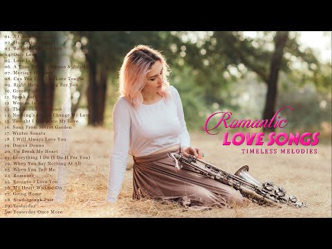 The Very Best Of Beautiful Romantic Saxophone Love Songs - Soft Relaxing Saxophone Background Music