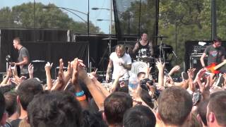 Chiodos - Baby You Wouldn&#39;t Last A Minute On The Creek (live at Riot Fest 2012)