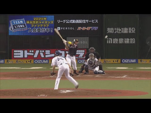 【9回表】ホークス・福田 ダメ押し点となる2点タイムリー2ベース‼ 2019/10/11 パーソル CS パ final L-H